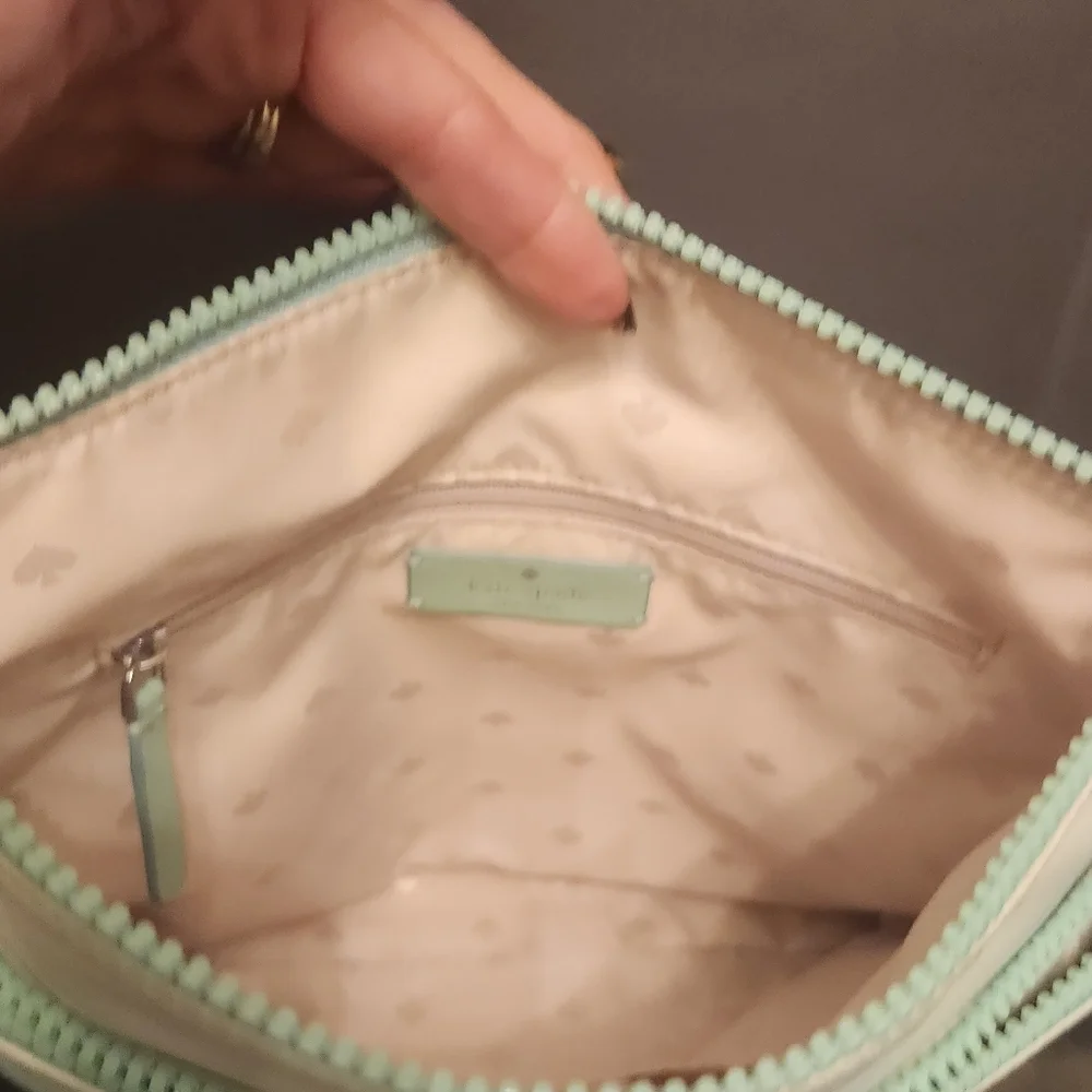 Kate Spade Jae Degrade Flat Crossbody Fiji Green